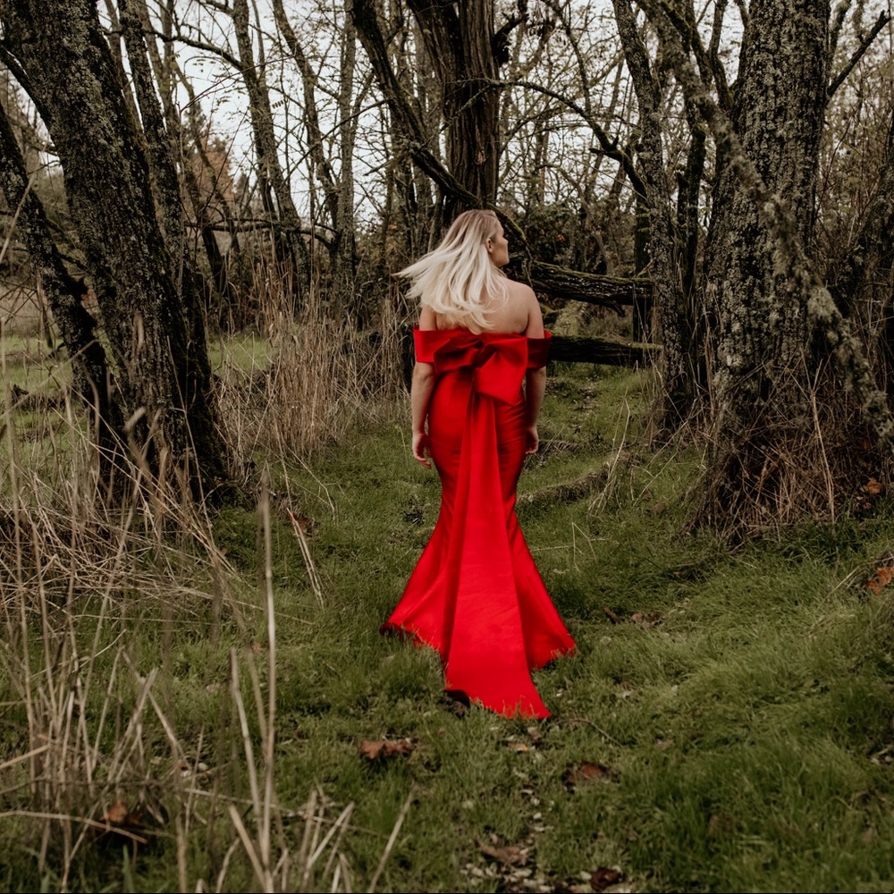 Fame and partners gown size 4